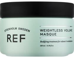 Ref Stockholm Mască de volum pentru păr pH 3, 5 - REF Weightless Volume Masque 500 ml