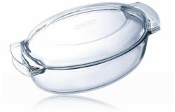 Pyrex ovál kacsasütő+fedő 5, 8L (16285)
