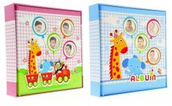 Procart Album foto Baby Train personalizabil 50 file tip carte 200 poze format 10x15