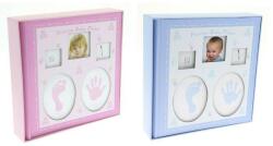 Procart Album foto Baby personalizabil, 200 poze, 10x15, amprente bebelus, cutie