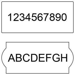 Etichete marcator 26x16R cu colturi drepte (26X16R)