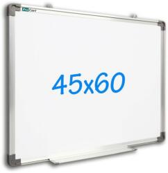Procart Tabla magnetica 45x60 cm, rama de aluminiu, alba, tavita suport marker (TABLA45)