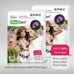 Procart Hartie FOTOGRAFICA Premium RC Glossy 10x15 260g (RC26010)