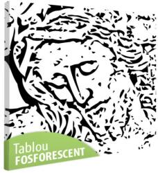  Tablou fosforescent Iisus 50 cm x 50 cm