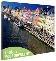 Tablou fosforescent Copenhaga 120 cm x 80 cm
