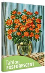  Tablou fosforescent Bulbuci de munte 60 cm x 40 cm