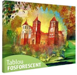 Tablou fosforescent Castel 52 cm x 90 cm