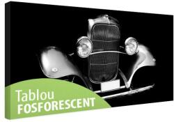  Tablou fosforescent Masina de epoca 80cm x 40 cm
