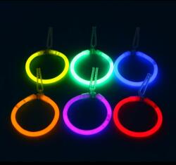 Procart Cercei luminosi glow stick, accesorii party, diverse culori Galben