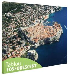  Tablou fosforescent Dubrovnik 30 cm x 20 cm