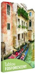 Tablou fosforescent Case venetiene 180 cm x 90 cm