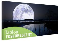  Tablou fosforescent 20x40 cm, Rasarit de Luna