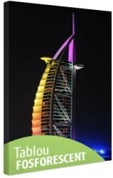  Tablou fosforescent Dubai 52 cm x 90 cm
