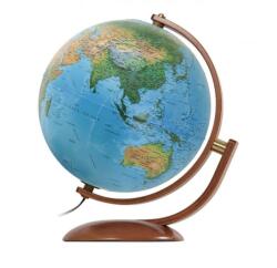  Glob geografic iluminat Maximus, 37 cm, harta fizica si politica, rotire 2 axe