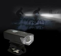 Esperanza Lanterna bicicleta LED XPE, 250 lm, acumulator reincarcabil USB, 3 moduri iluminare
