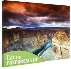  Tablou fosforescent Marele Canion 60 cm x 40 cm