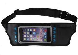 Activejet Centura sport buzunar telefon 6 inch, semnalizare LED, impermeabila