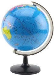  Glob pamantesc harta politica, 21.4 cm, cu meridian, suport ABS