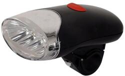 Far bicicleta 4 LED-uri , 2 moduri iluminare, colier fixare reglabil
