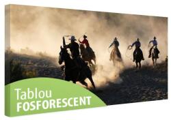 Tablou fosforescent Cowboy western 180 cm x 90 cm