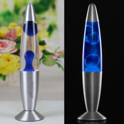 Procart Lampa decorativa Lava Blue, 30W, inaltime 41 cm, alimentare priza