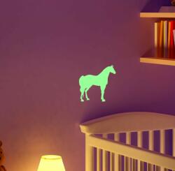  Sticker fosforescent luminos model Horse