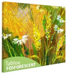  Tablou fosforescent Flori de camp 50 cm x 50 cm