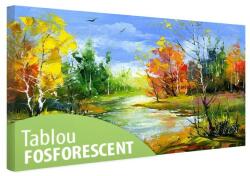 Tablou fosforescent Toamna timpurie 60 cm x 30 cm