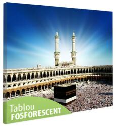 Tablou fosforescent Mecca 30 cm x 30 cm