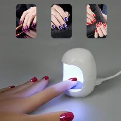 MT Malatec Mini lampa UV manichiura, 3W, pentru deget, alimentare USB, timer 60s