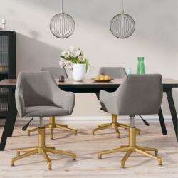 vidaXL 4 buc gri deschis 3092611