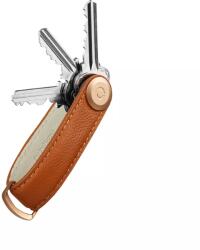 Orbitkey 2.0 Pebbled Bőr Kulcstartó Amber (KPB2-AMB-101)