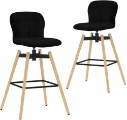 vidaXL 2 buc negru 289478