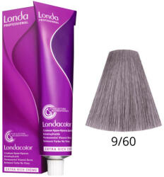 Londa Professional Londacolor Extra Rich Creme 9/60 Blond Solar Violet Cenusiu 60 ml
