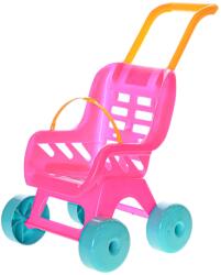 MIKRO Babakocsi Buggy műanyag rózsaszín (MI33955/6)