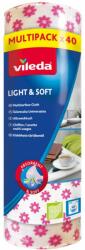 Vileda Light & Soft univerzális, eldobható törlőkendő, 40 db 150540 (150540)