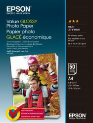 Epson Value fényes fotópapír A4 50 lap (C13S400036) - tonerpartners