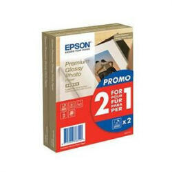 Epson Prem. Fényes fotópapír 255g A6 2x40 lap (C13S042167)