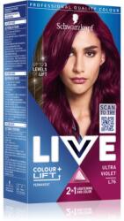 Schwarzkopf LIVE Colour + Lift Culoare permanenta pentru par culoare L76 Ultra Violet 1 buc