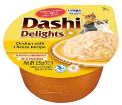 Inaba Foods Cat Dashi Delights pui si branza mancare umeda pisica 70 g