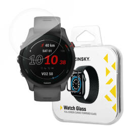 Wozinsky Accesoriu smartwatch Wozinsky Tempered Glass 9H compatibila cu Garmin Forerunner 255 Clear (9145576274514)