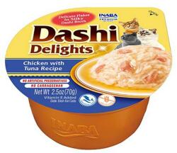 Inaba Foods Cat Dashi Delights pui si ton 70 g mancare umeda pisici