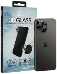 Eiger Folie sticla pentru camera Eiger 3D Glass Clear Black pentru Apple iPhone 11 Pro / Pro Max (EGSP00664)