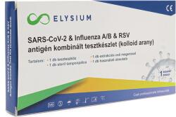 Anhui Deepblue Medical Technology Co. , Ltd Elysium SARS-CoV-2 & influenza A+B & RSV Ag kombinált gyorsteszt - 1 db tesztkészlet (torok/orrlyuk) - Lejárati idő: 2025-09-21 - 1 db