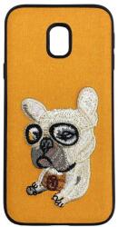 Lemontti Husa Lemontti Embroidery Orange Puppy pentru Samsung Galaxy J5 2017 (LECJ530M5)