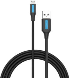 Vention USB 2.0 A to Micro-B 3A cable 2m Vention COLBH black (34897) - vexio