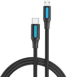 Vention USB-C 2.0 to Micro-B 2A cable 2m Vention COVBH black (34941) - vexio