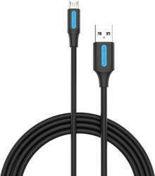 Vention USB 2.0 A to Micro-B 3A cable 1.5m Vention COLBG black (35370) - vexio