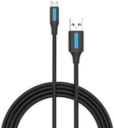 Vention USB 2.0 A to Micro-B 3A cable 3m Vention COLBI black (34908) - vexio
