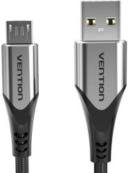 Vention USB 2.0 A to Micro-B 3A cable 0.25m Vention COAHC gray (35337) - vexio